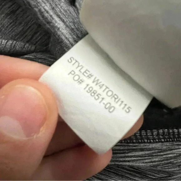 PrAna Women’s Tori Capri Crop Leggings Yoga Workout Gray Black W4TORI115 Small. - Picture 10 of 16